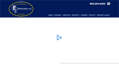 Desktop Screenshot of etprecision.com